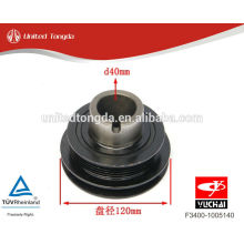 YUCHAI engine YC4F crankshaft vibration damper F3400-1005140